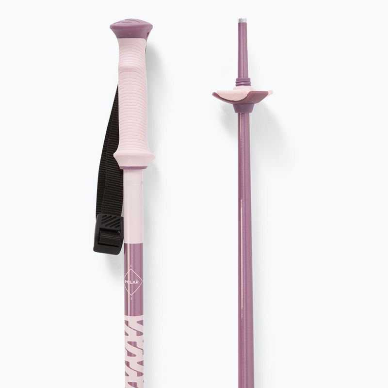 Salomon Polar heavenly pink ski poles 3