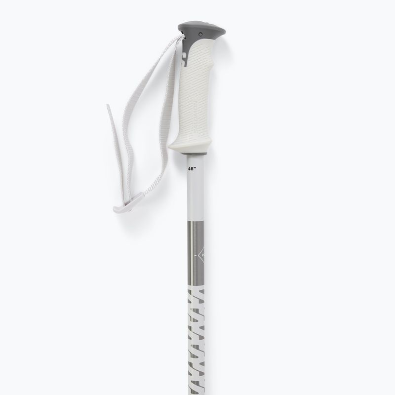 Salomon Polar grey violet ski poles 4