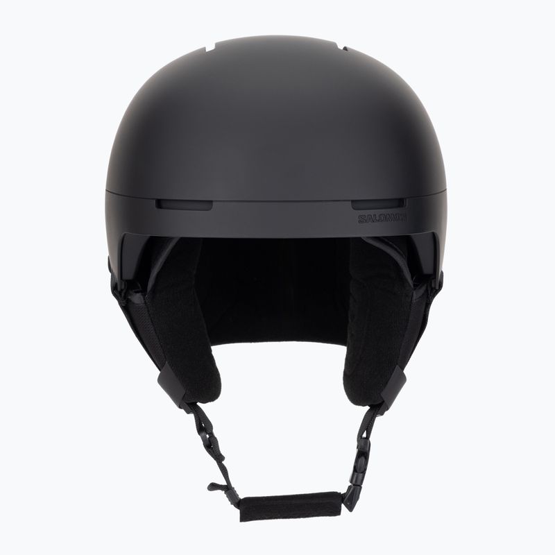 Ski helmet Salomon Brigade Round Fit black 2