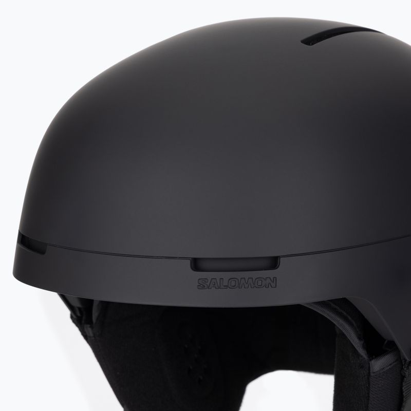 Ski helmet Salomon Brigade Round Fit black 7