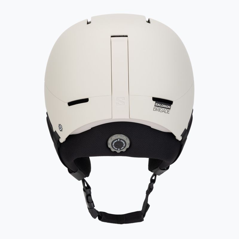 Ski helmet Salomon Brigade Round Fit rainy day 4