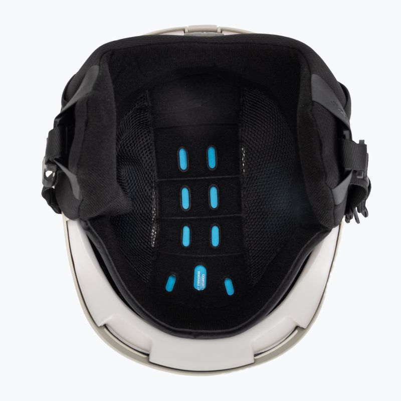 Ski helmet Salomon Brigade Round Fit rainy day 5