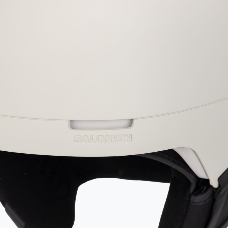 Ski helmet Salomon Brigade Round Fit rainy day 7