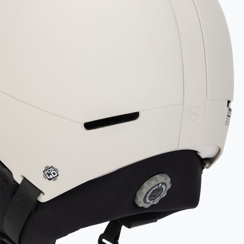 Ski helmet Salomon Brigade Round Fit rainy day 8