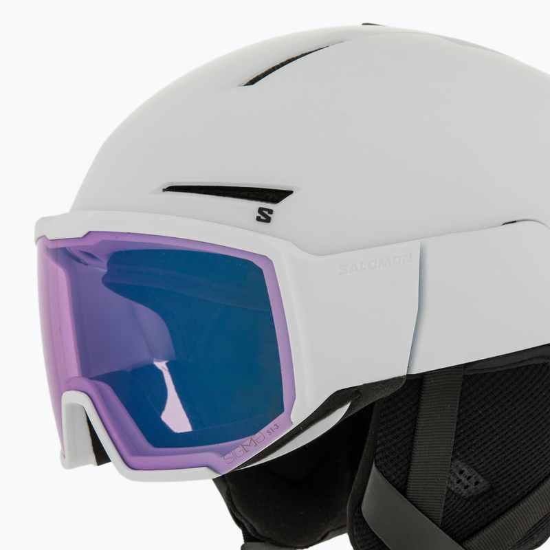 Salomon Osmo Pro Sigma Photo ski helmet white/sky blue 8