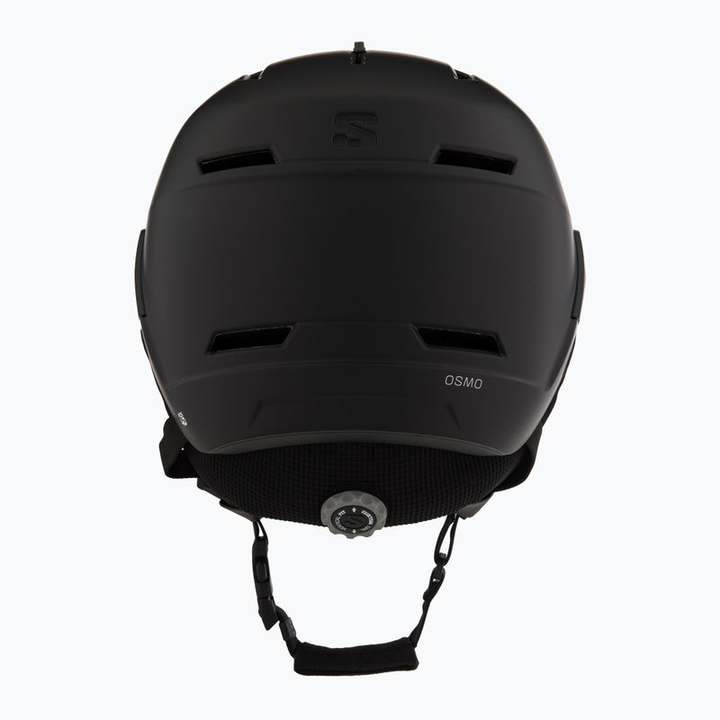 Salomon Osmo ski helmet black/flash tonic orange 4