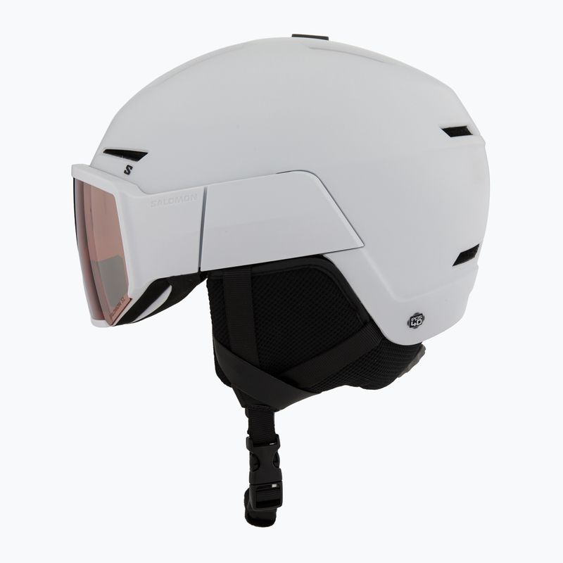Salomon Osmo ski helmet white/flash tonic orange 3