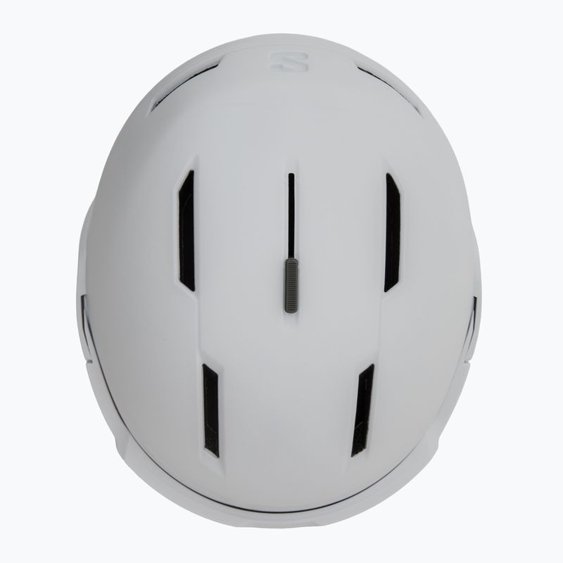 Salomon Osmo ski helmet white/flash tonic orange 6