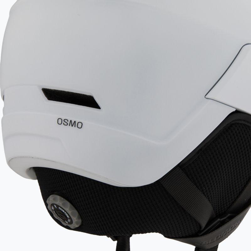 Salomon Osmo ski helmet white/flash tonic orange 7