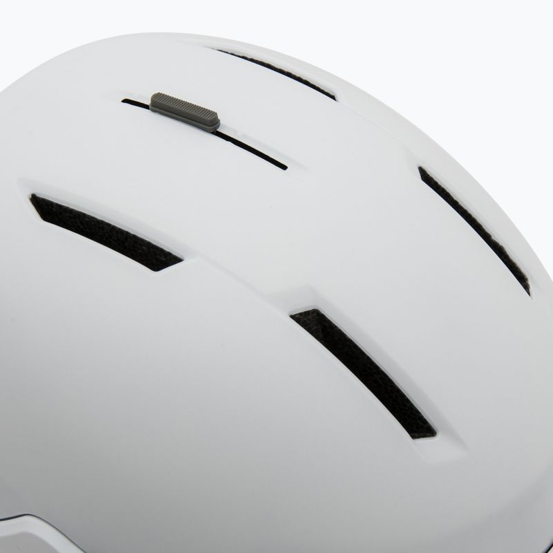Salomon Osmo ski helmet white/flash tonic orange 9
