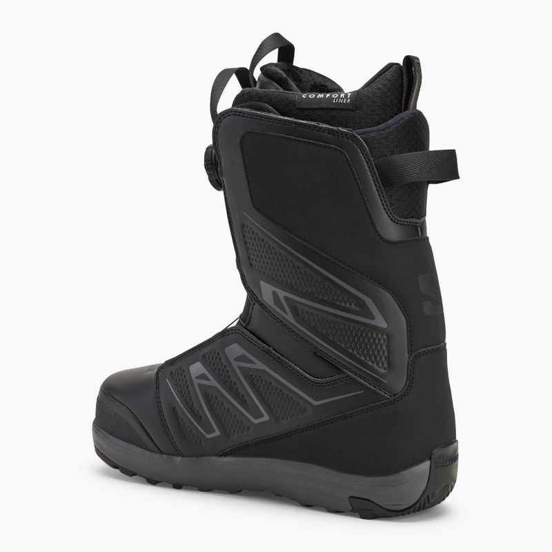 Men's snowboard boots Salomon Launch Boa SJ Boa black 2