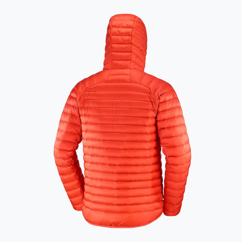 Men's Salomon Elixir Micro Down Jacket Hd cherry tomato 4