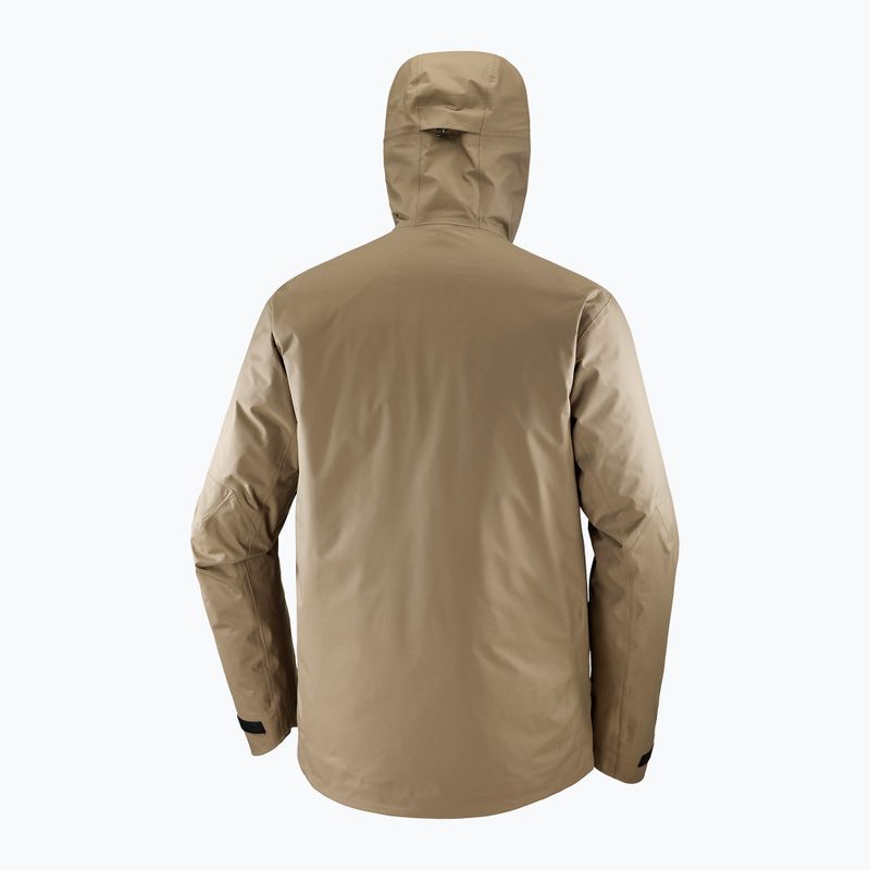 Men's Salomon Patroller 3In1 Down shitake jacket 10