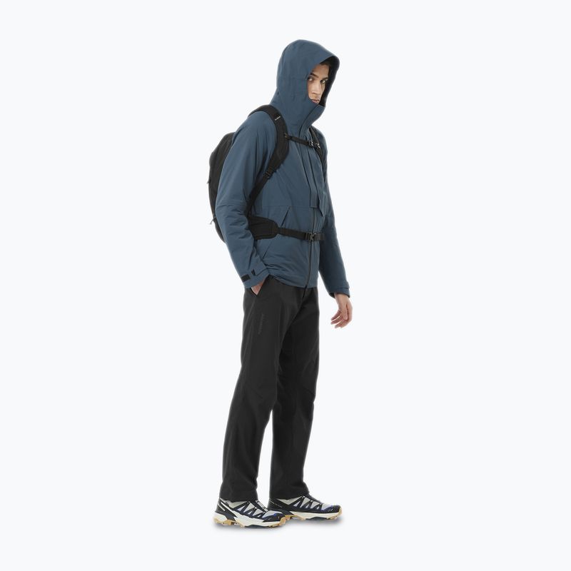 Salomon Outerpath Pro men's rain jacket midnight navy 2