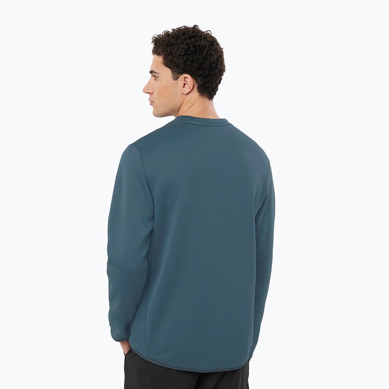 Men's Salomon Outline Hyb Warm midnight trekking jacket 2