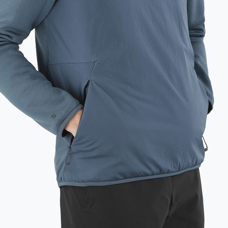 Men's Salomon Outline Hyb Warm midnight trekking jacket 5