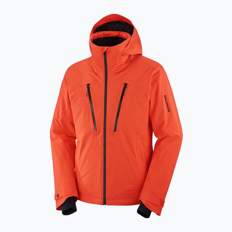 Men's ski jacket Salomon Brilliant cherry tomato 9