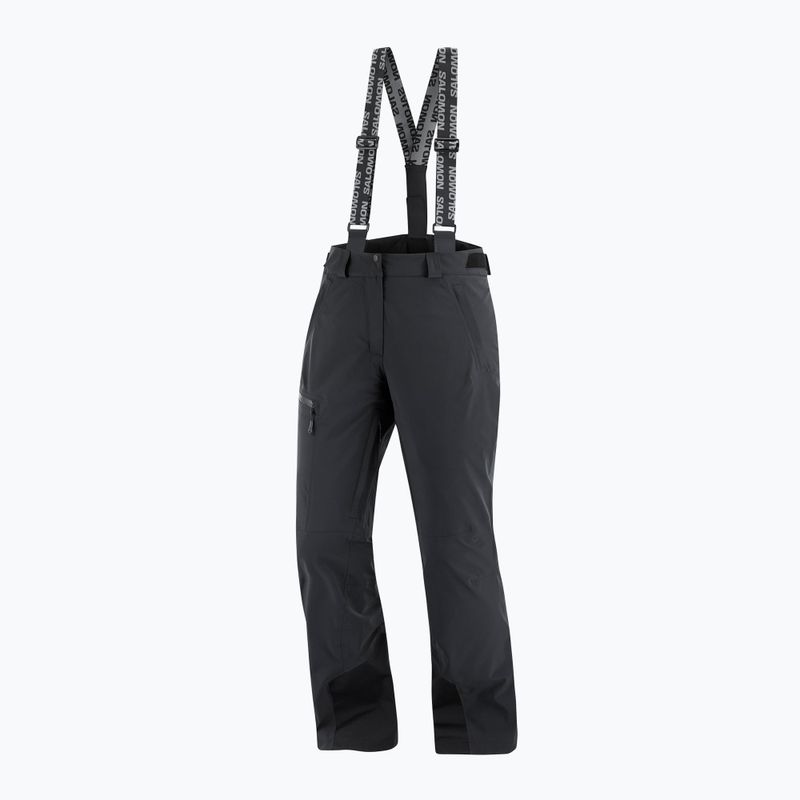 Women's ski trousers Salomon Brilliant deep black 5