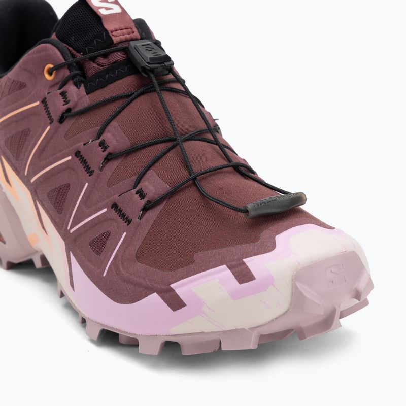 Women's running shoes Salomon Speedcross 6 catawba grape/papaya/deauville mauve 7