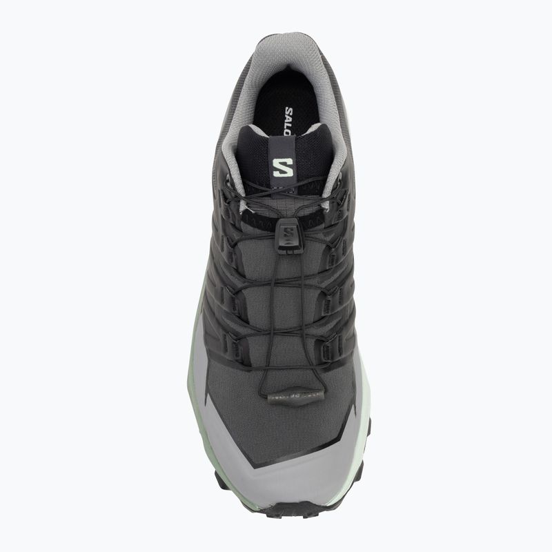 Men's running shoes Salomon Thundercross asphalt/sharkskin/spray 5