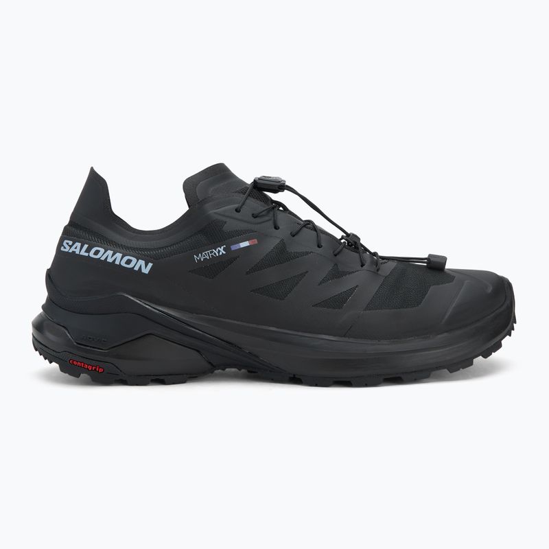 Men's running shoes Salomon XA Meta Made In France black/black/black 2
