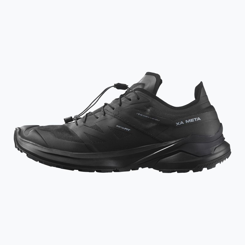 Men's running shoes Salomon XA Meta Made In France black/black/black 8