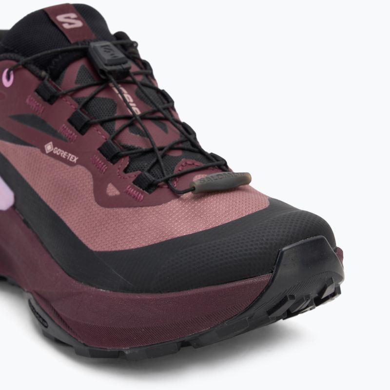 Women's running shoes Salomon Genesis GTX rose taupe/black orchid/bouquet 7