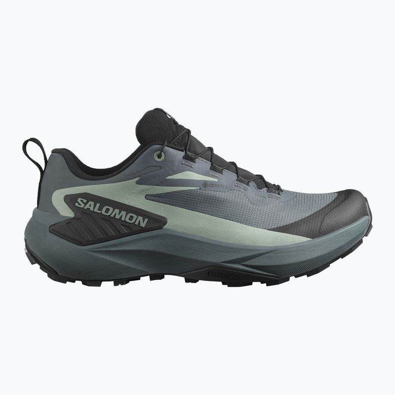 Women's running shoes Salomon Genesis GTX turbulence/black/green milieu