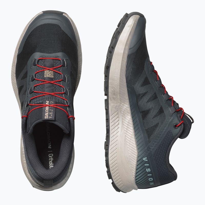 Salomon Vision men's running shoes india ink/cameo blue/almond milk 12