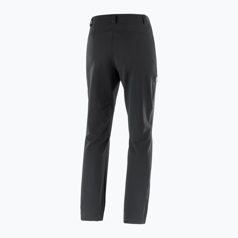 Women's trekking trousers Salomon Wayfarer Warm deep black 5