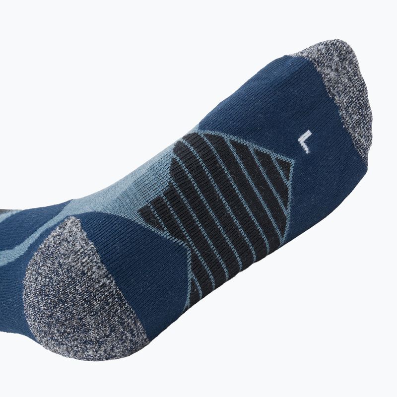 Salomon S/Access ski socks 2 pairs black/copen blue 7
