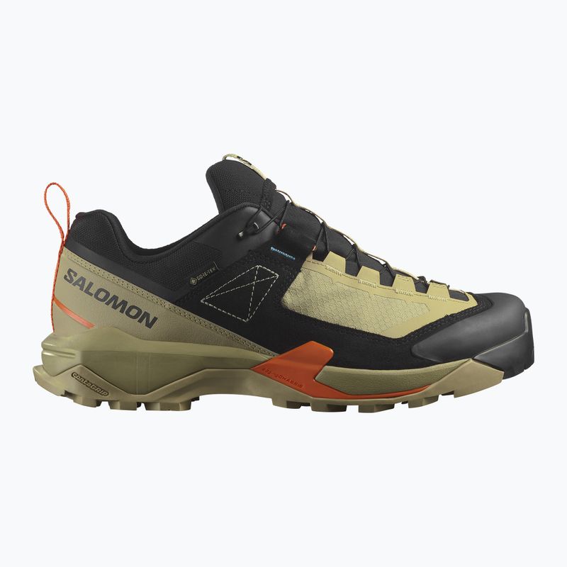 Men's hiking boots Salomon X Ultra Alpine GTX sponge/black/red orange 9