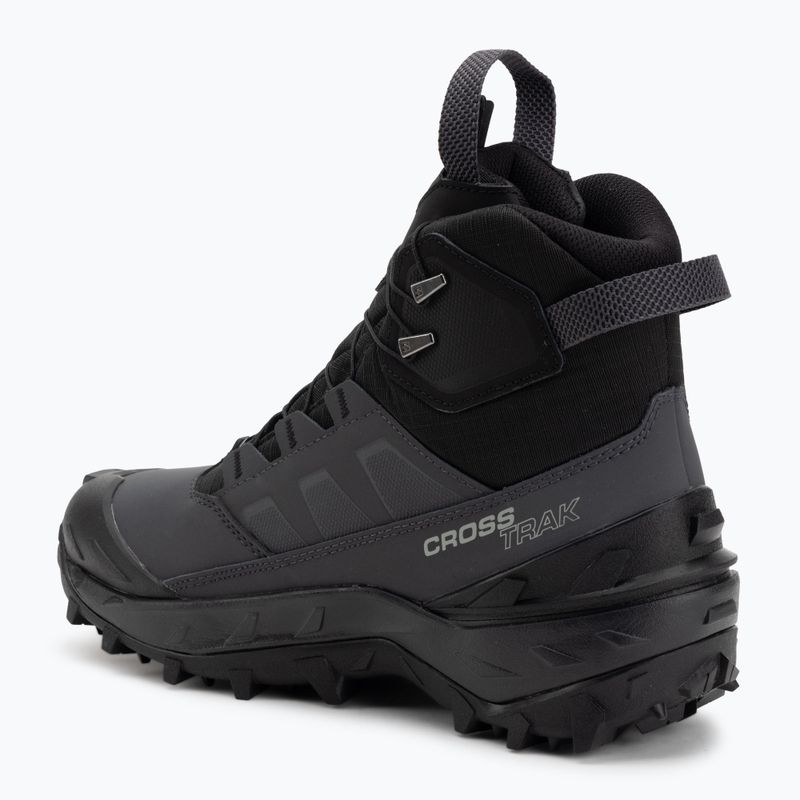 Men's trekking boots Salomon Crosstrak Powder WP asphalt/black/sharkskin 3