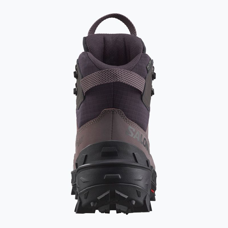 Women's trekking boots Salomon Crosstrak Powder WP nine iron/shark 4