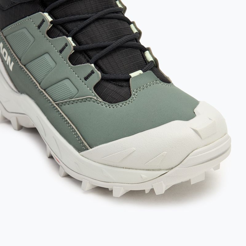 Salomon Crosstrak WP women's trekking boots agave green/black/can ary green 7
