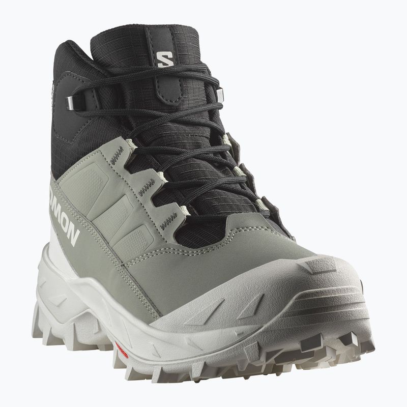 Salomon Crosstrak WP women's trekking boots agave green/black/can ary green 8