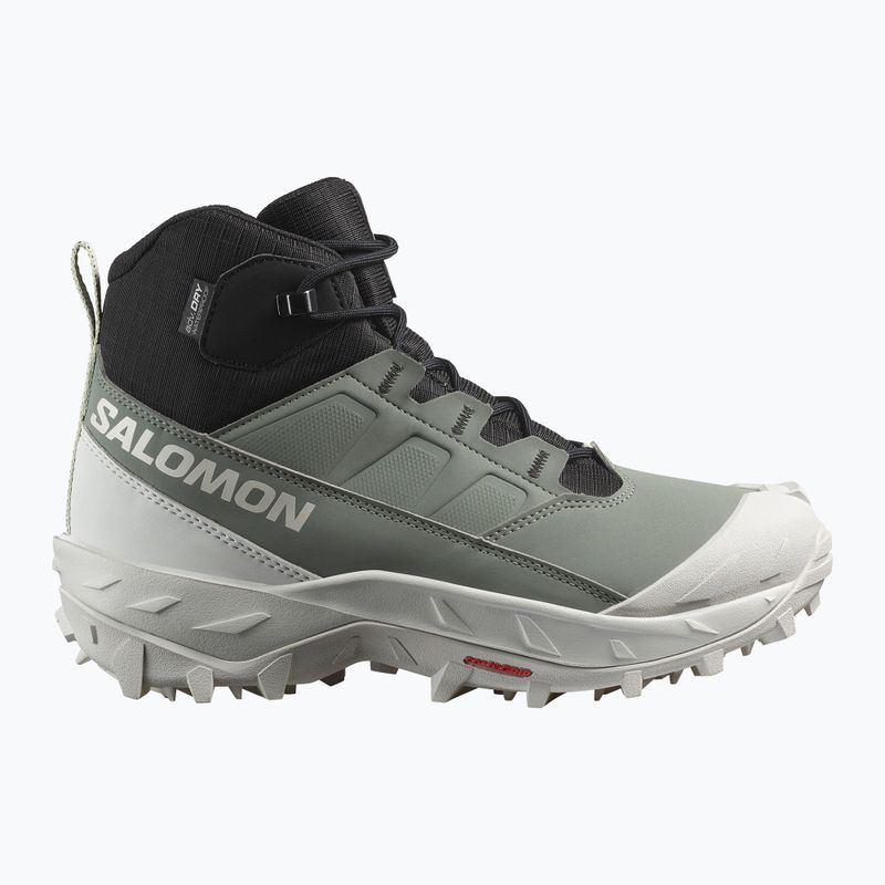 Salomon Crosstrak WP women's trekking boots agave green/black/can ary green 9