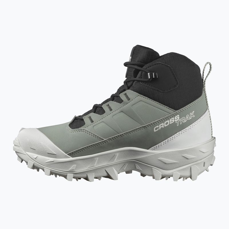 Salomon Crosstrak WP women's trekking boots agave green/black/can ary green 10