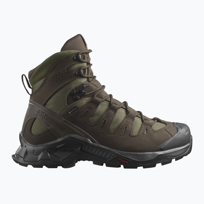 Salomon Quest Tracker GTX hiking boots earth brown/green/black