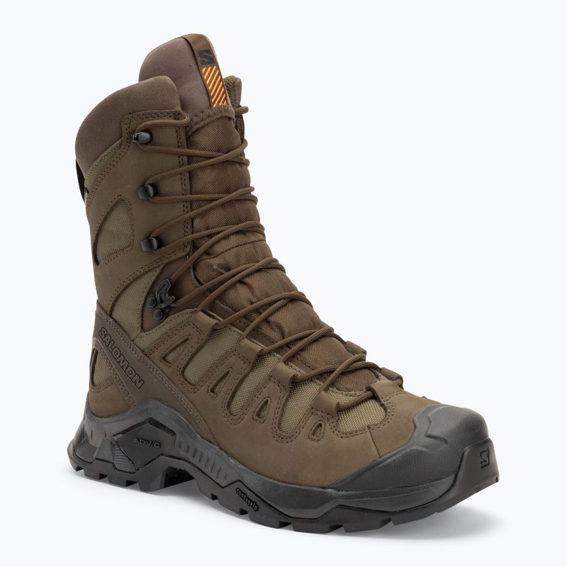 Hiking boots Salomon Quest Tracker High GTX earth brown/green