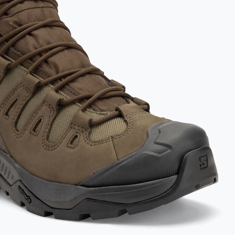Hiking boots Salomon Quest Tracker High GTX earth brown/green 7