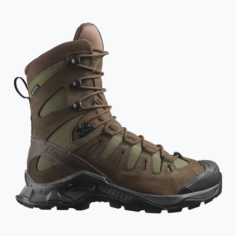 Hiking boots Salomon Quest Tracker High GTX earth brown/green 8