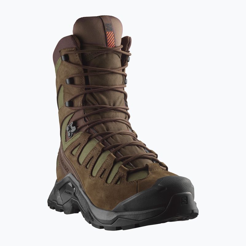 Hiking boots Salomon Quest Tracker High GTX earth brown/green 9