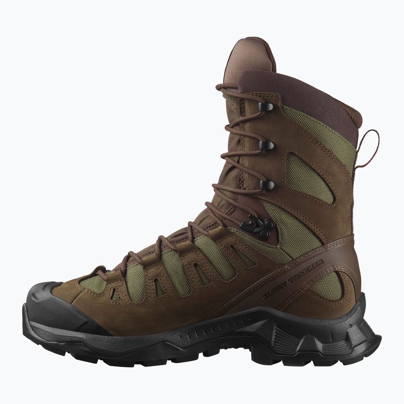 Hiking boots Salomon Quest Tracker High GTX earth brown/green 10