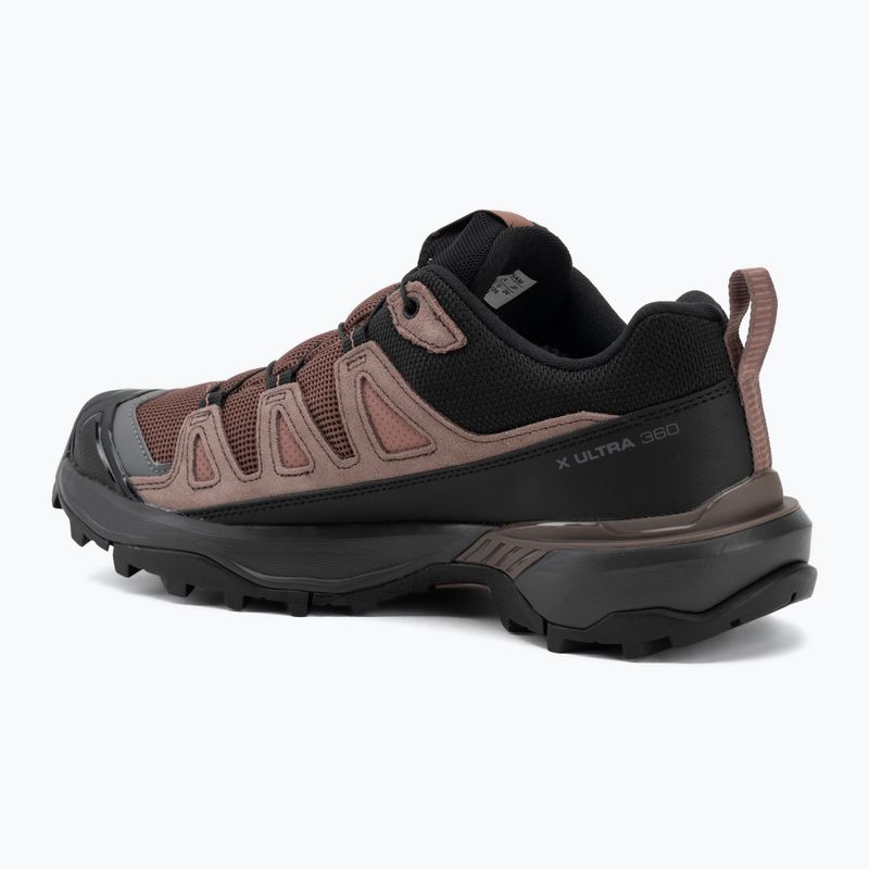 Women's trekking boots Salomon X ULTRA 360 LTR GTX cognac/peppercorn/black 3