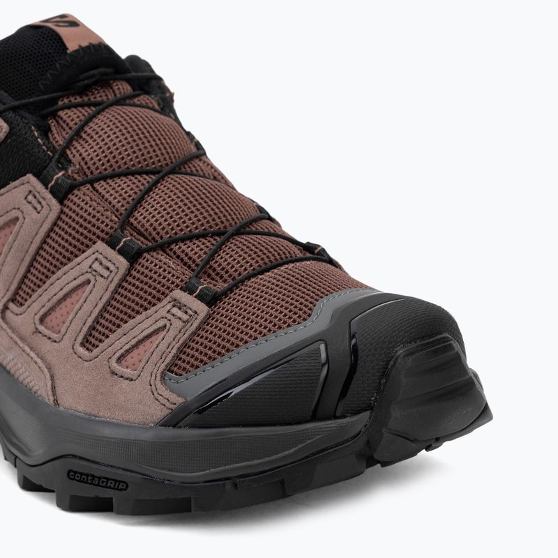 Women's trekking boots Salomon X ULTRA 360 LTR GTX cognac/peppercorn/black 7