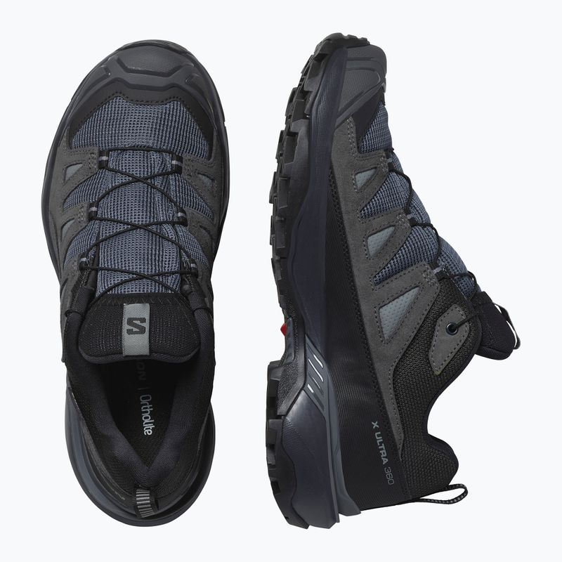 Women's trekking boots Salomon X ULTRA 360 LTR GTX turbulence/black 3