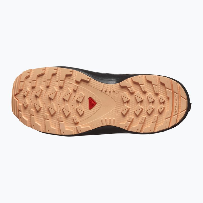 Children's trekking boots Salomon XA Pro V8 Winter CSWP pewter/black/peach fuzz 11