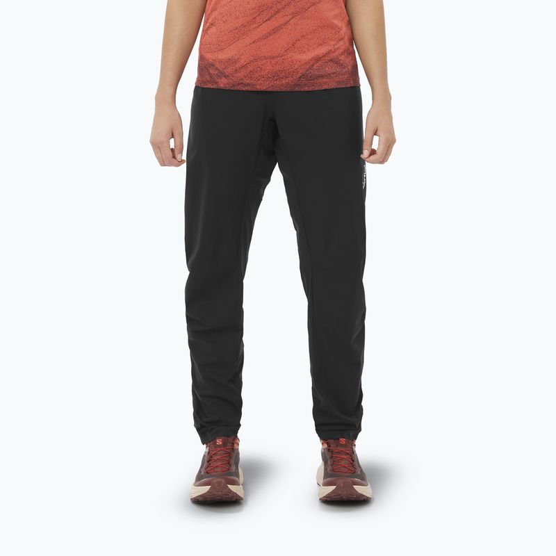 Salomon S/Lab Ultra Hybrid deep black running trousers