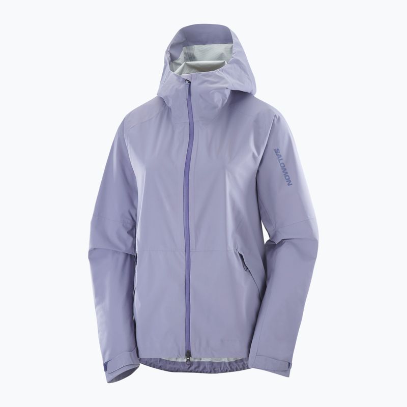 Women's wind jacket Salomon Outerpath 2.5L blue granite 8